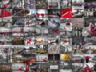 City Collage Art Print
